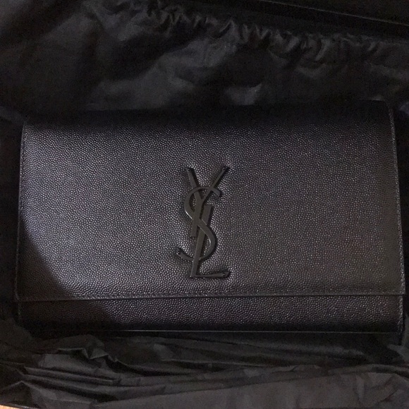 ysl black matte bag